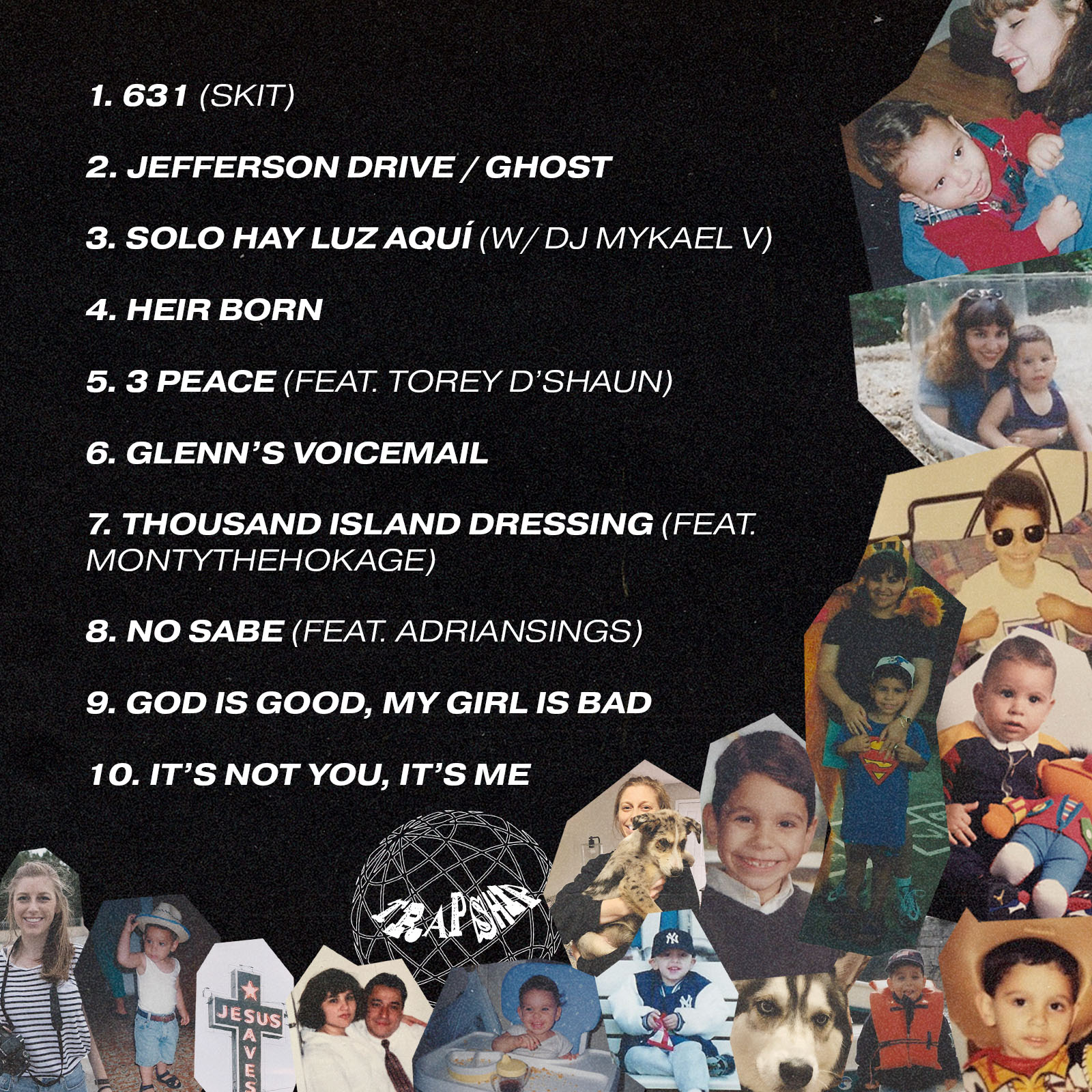 FTLOG Track Listing